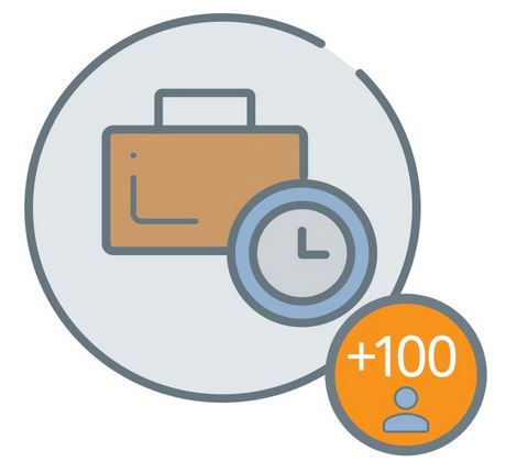 Predor munkaidő-nyilvántartó licensz bővítés +100 fő